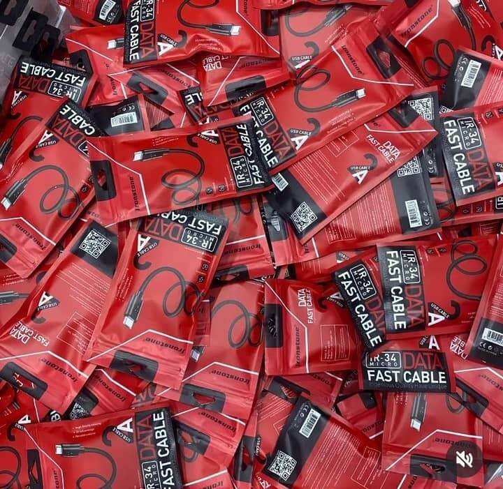 All phone charging cables