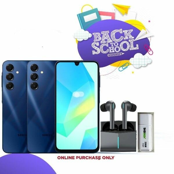 Samsung A16 128/4gb +Tonemac Tws X3 and Pendrive 32gb Usb