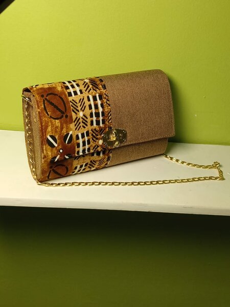 Sac bandoulière style africain