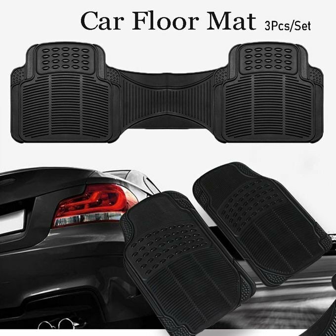 3pcs Tapis De Sol De Voiture