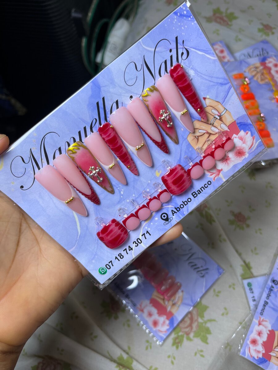 Ongles Faux Manucure Glamour