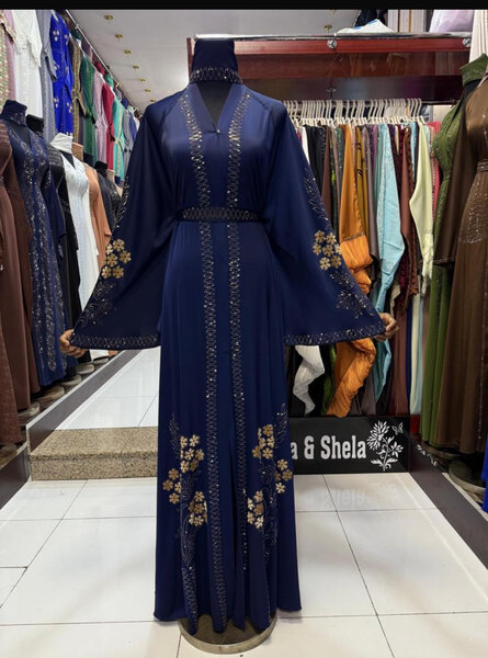 Robe Abaya Élégante Femme