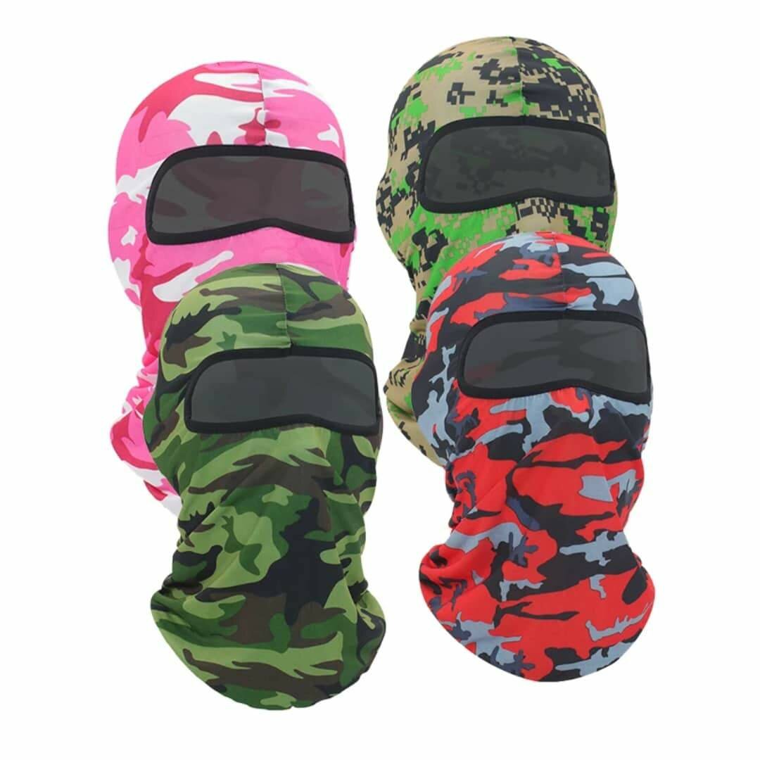 Cagoule camouflage multifonction