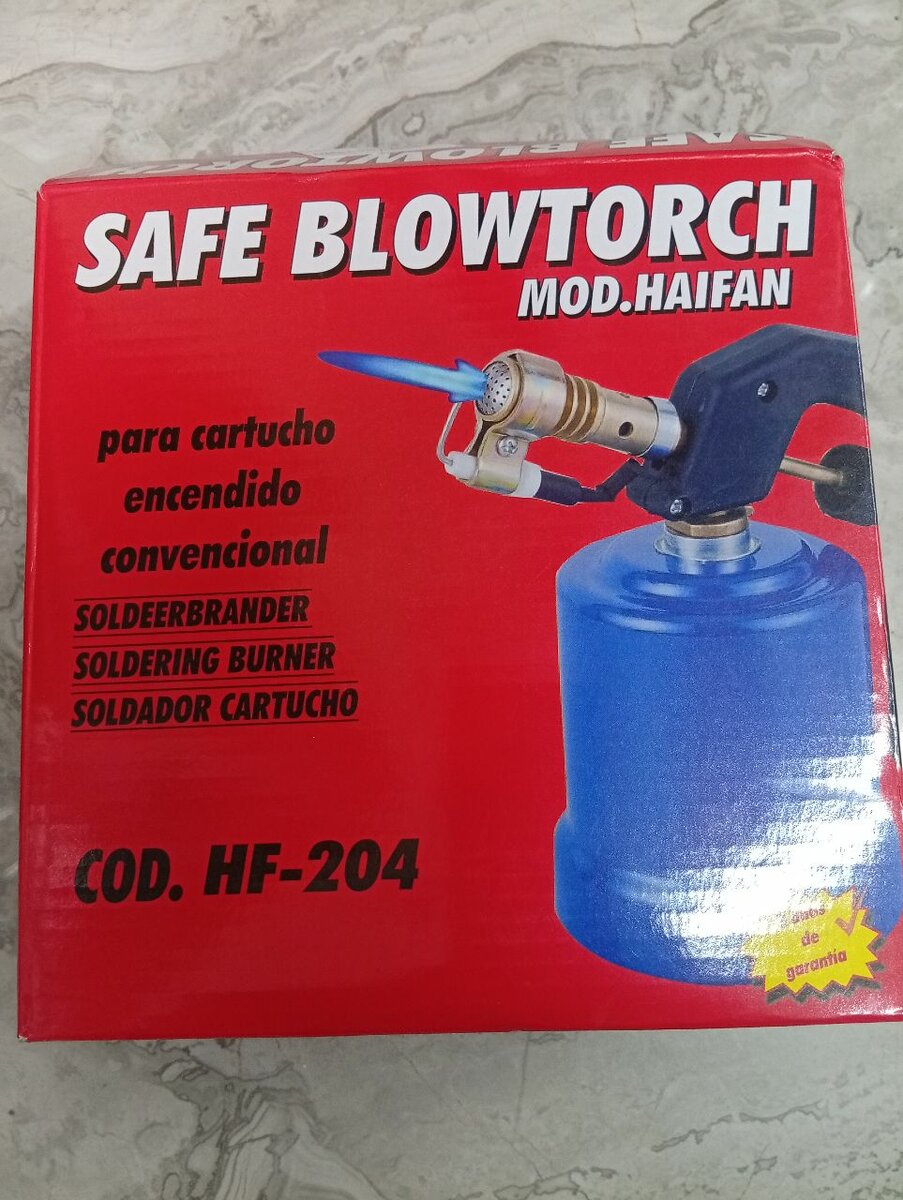 Chalumeau à gaz portable sécurisé