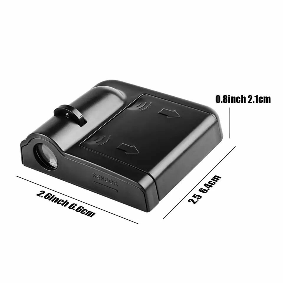 2pcs Car Door Logo Projection Light KIA