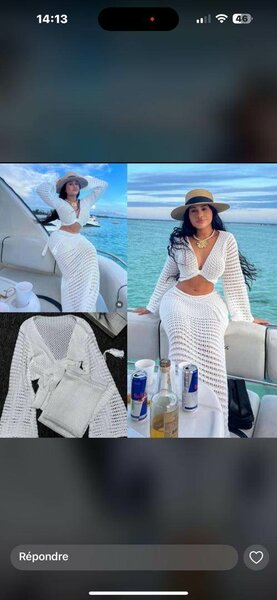 Robe Chic Noire et Blanche