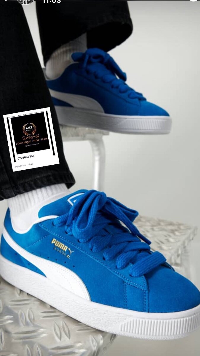 Basket puma  Suède xl authentique avec sa boîte