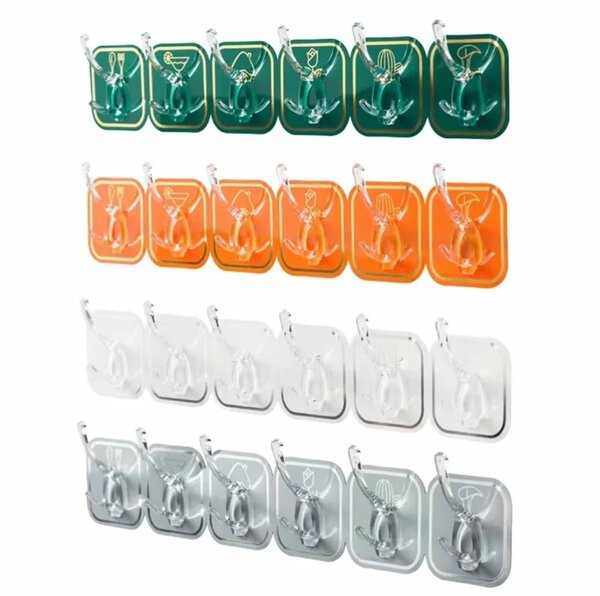 Crochets muraux adhésifs