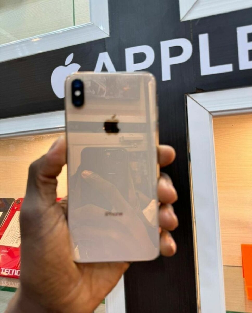 iPhone X avec coque en cuir