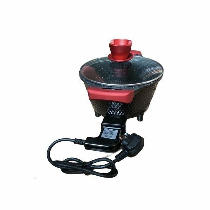 German Home Multipurpose Electric Cooking Pot - Brown