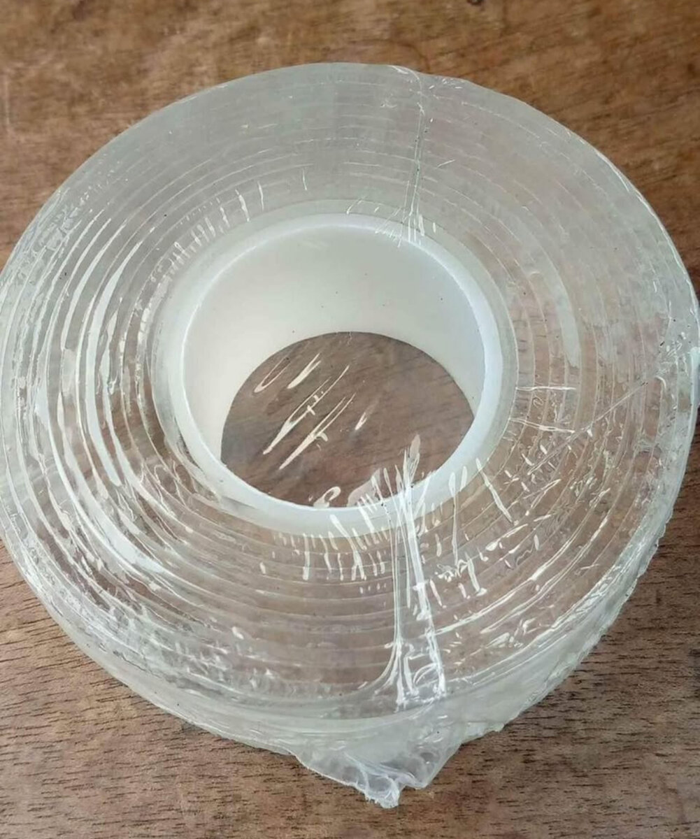 Ruban adhésif double-face transparent