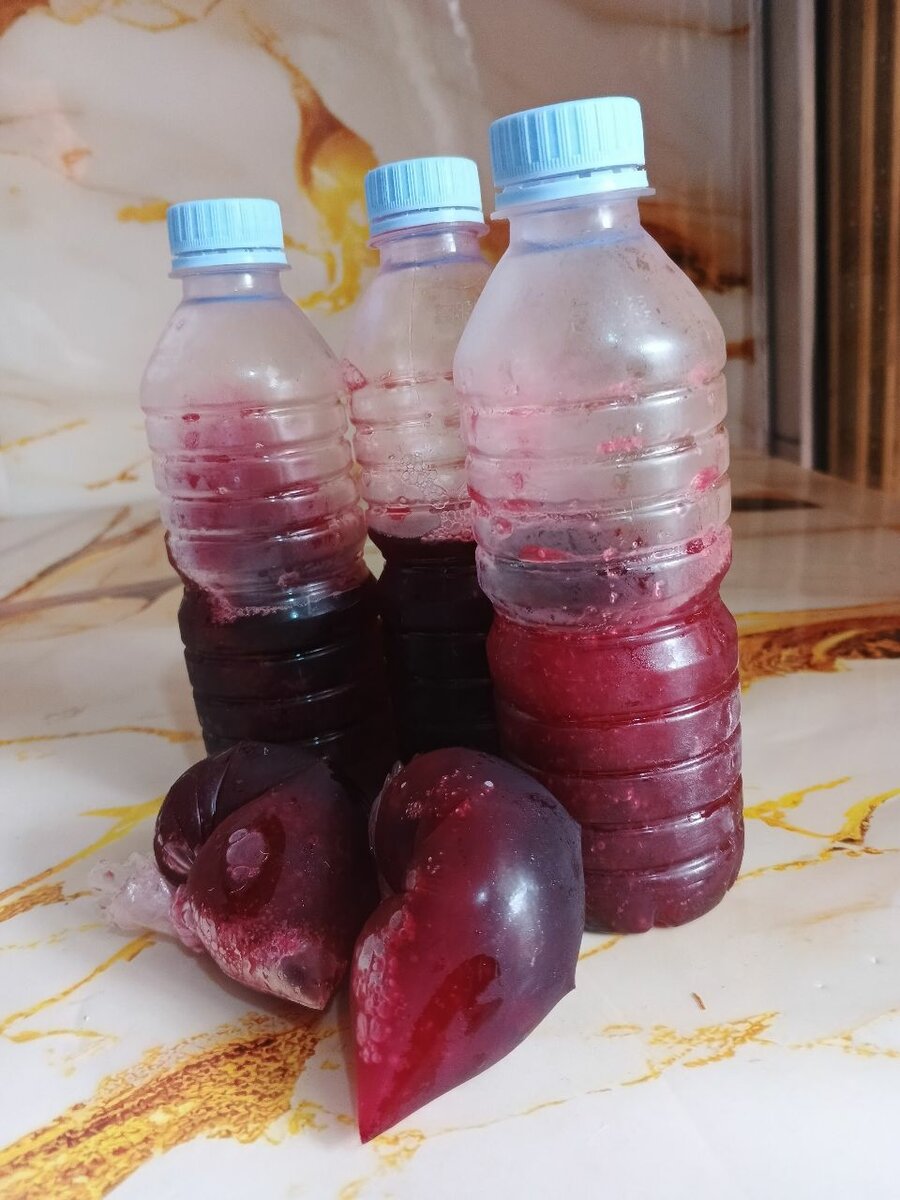 Boisson Glacée à la Baie Rouge