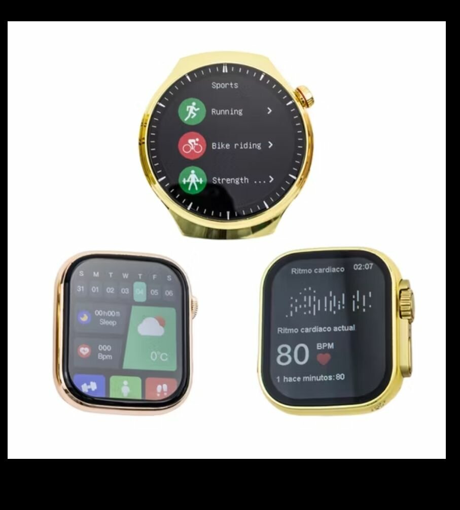 3 montres connectées