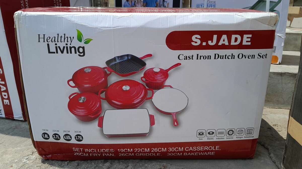 Dutch Oven or Cast Iron Casserole Set