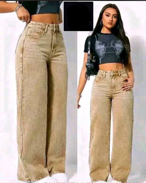 Jean large style moderne