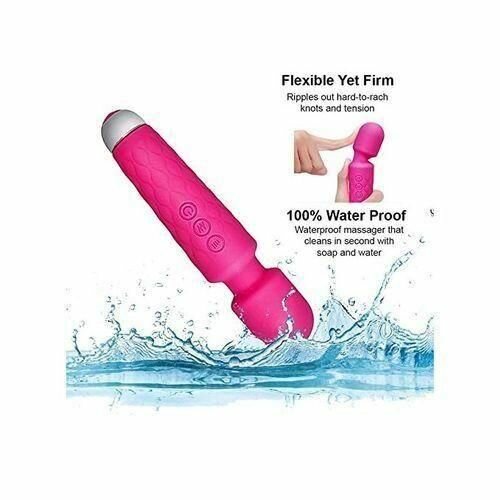 Vibromasseur silicone flexible