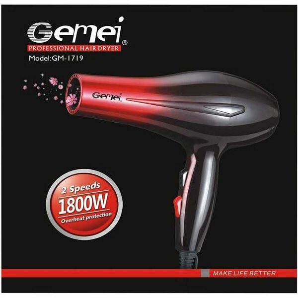 Sèche-cheveux Gemei 1800W