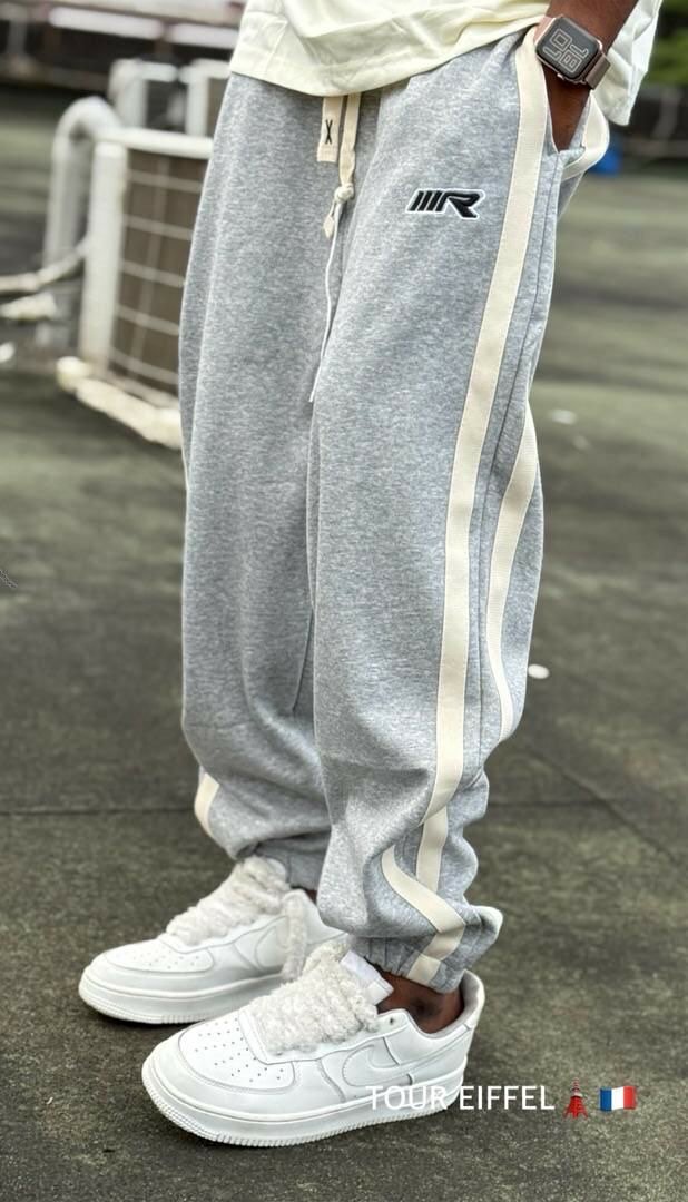 Pantalon de jogging gris