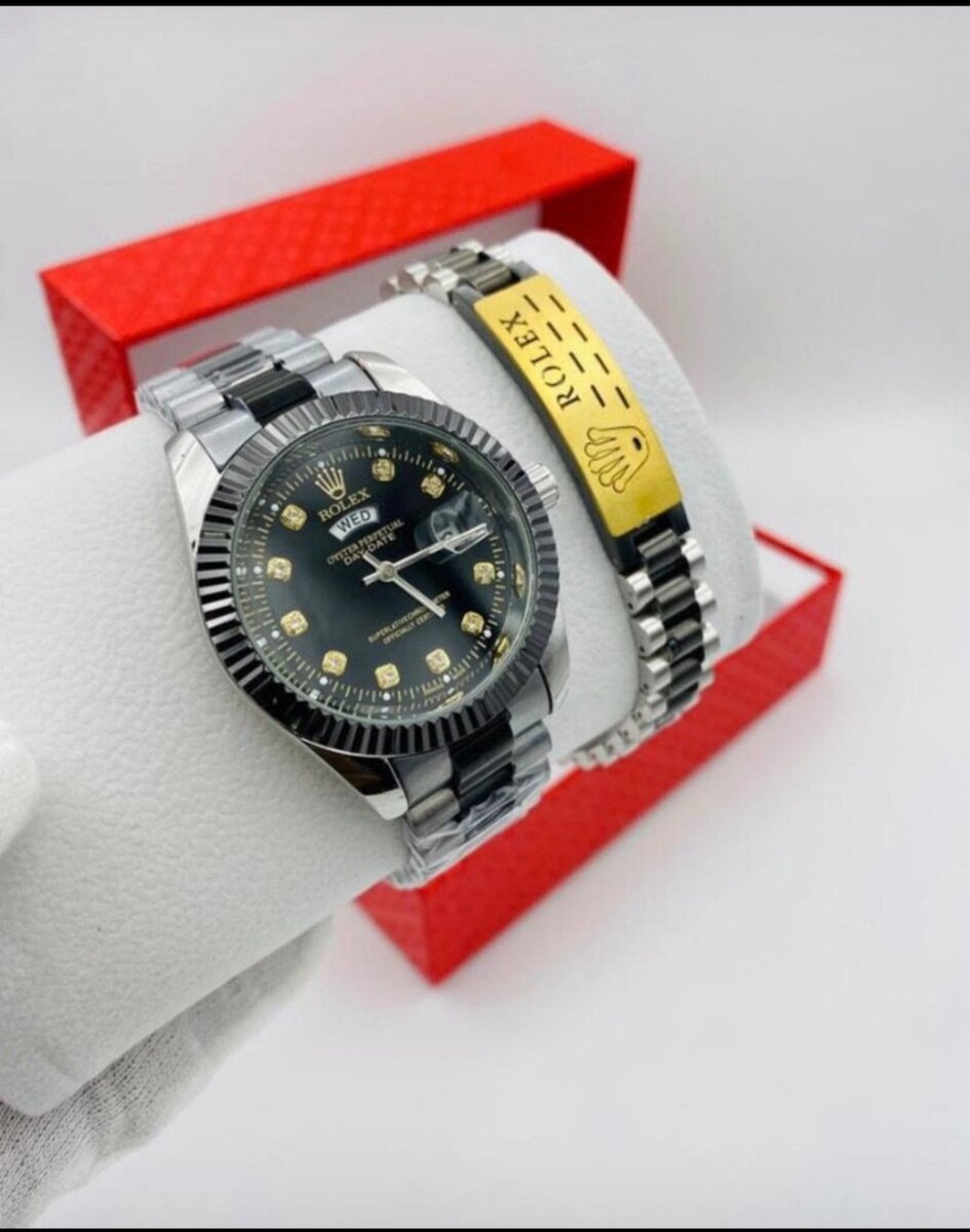 Original Classic Rolex Watch & Bracelet