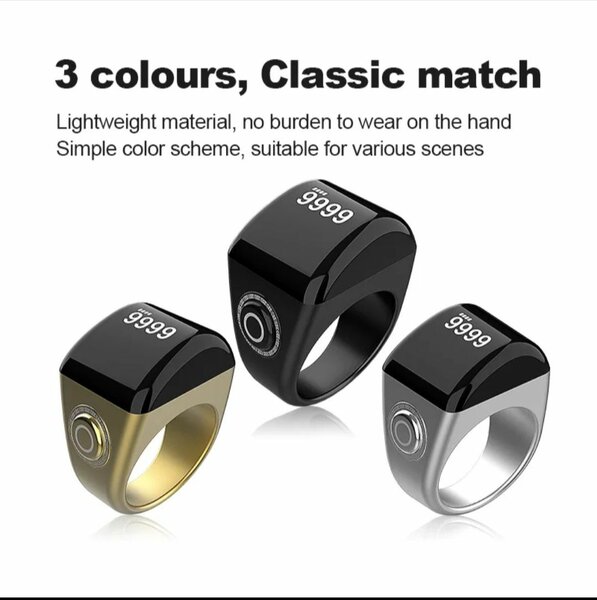 Bague Tasbih Intelligente