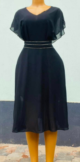 black dress, size S/M