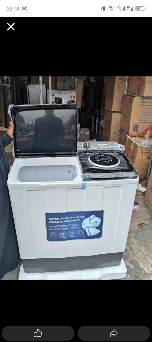 Mini lave-linge avec essoreuse