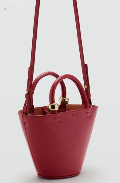 Sac seau en cuir élégant