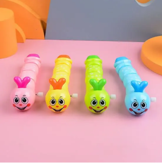 lovely Worm |Swing Caterpillar Clockwork Mold Classic Educational Winding Up Toy Kids Gift