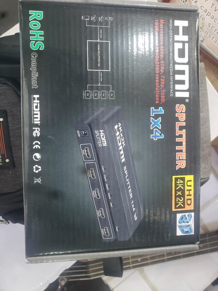 4K HDMI Splitter 1x4 UHD