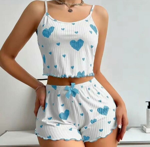 Pyjama shirt  Femme Cœur