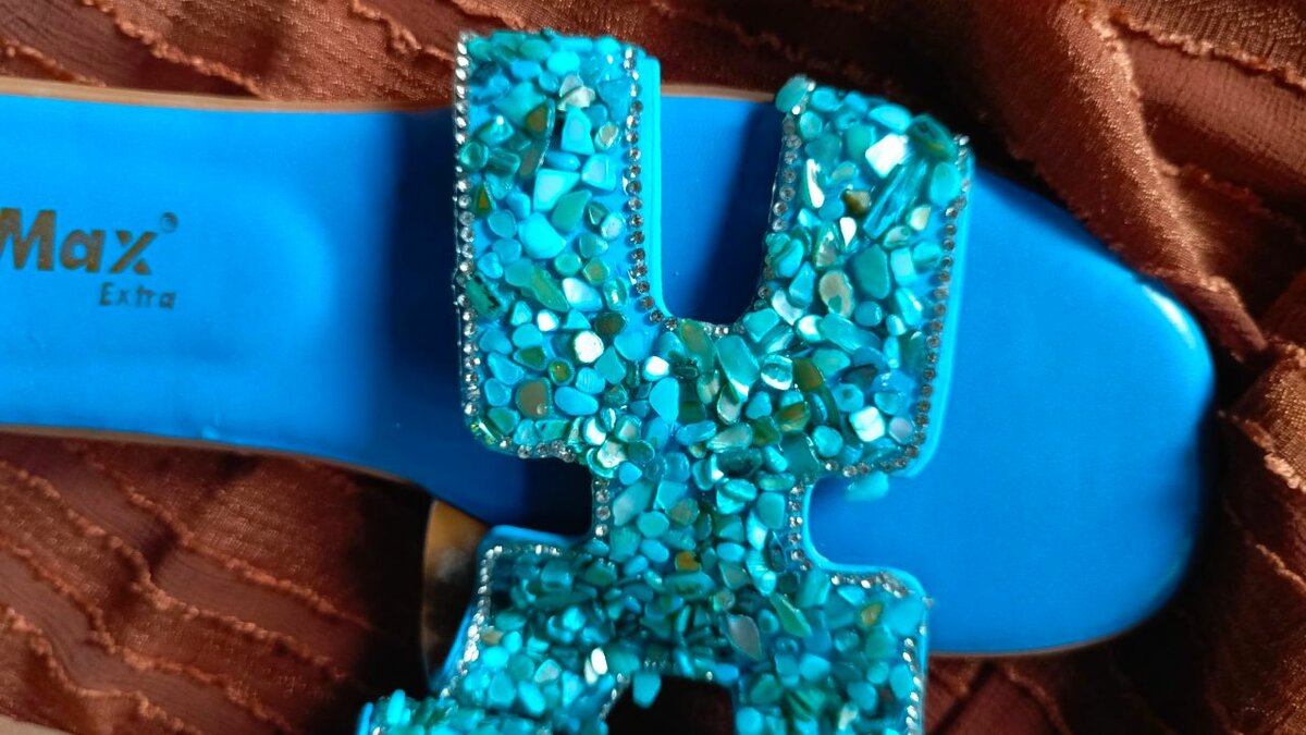 Sandales à strass Max