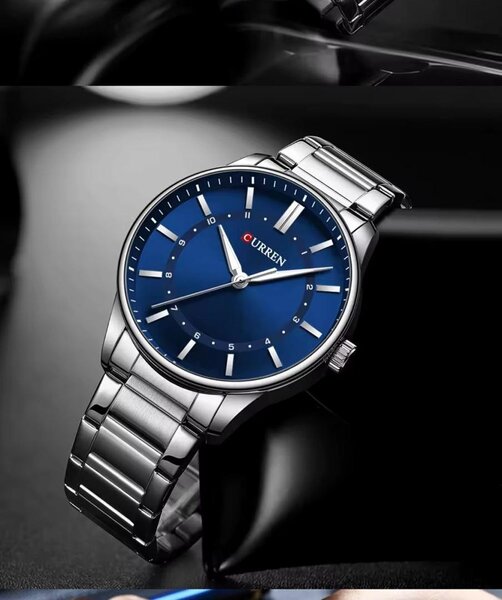 Montre Homme Argentée