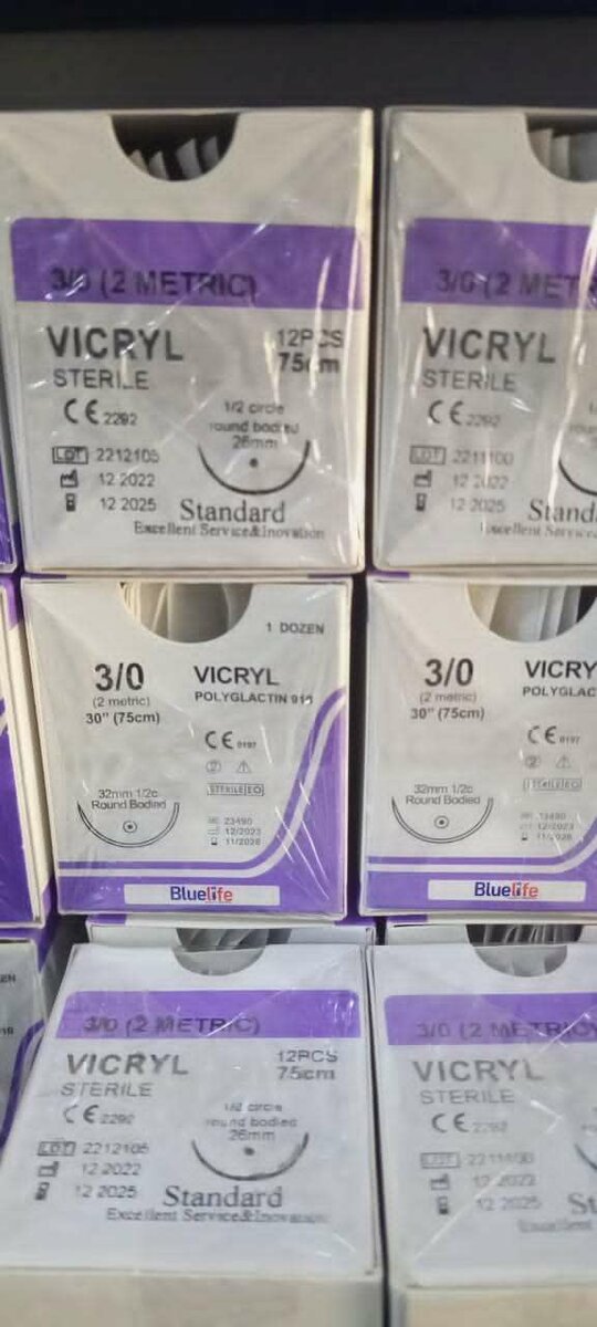 Vicryl Sutures  All sizes