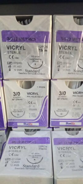 Vicryl Sutures  All sizes
