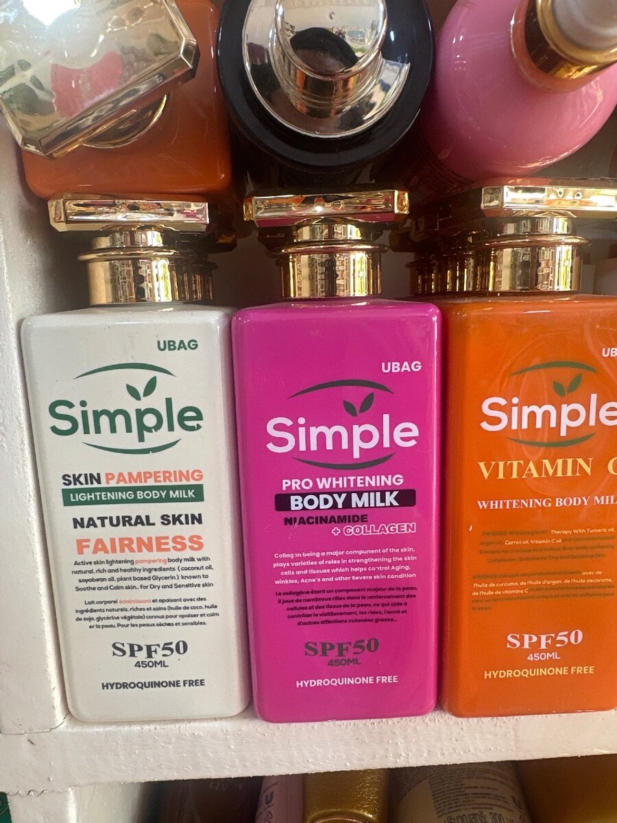 Simple body moisturizer