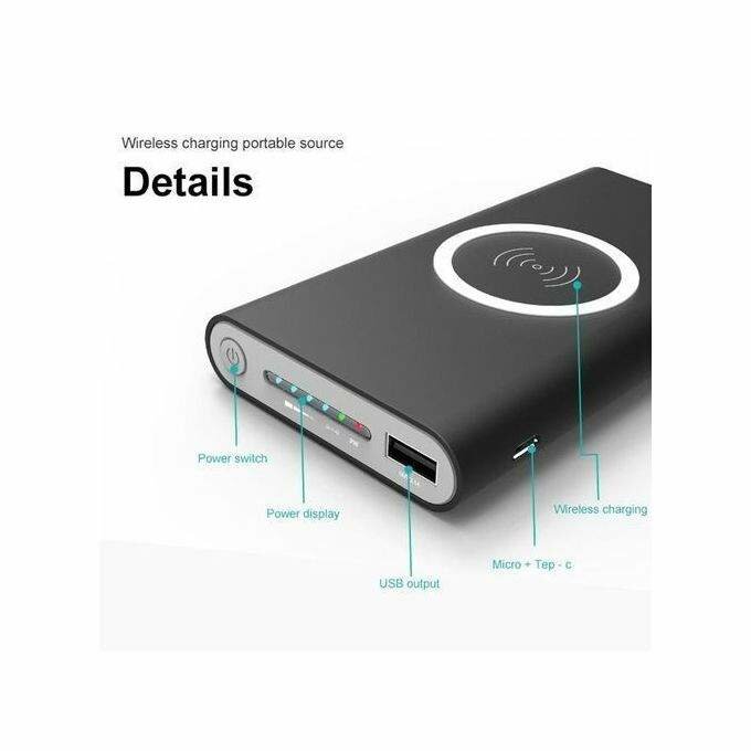 Powerbank Recharge Smartphone Sans Fil 50000 MAh