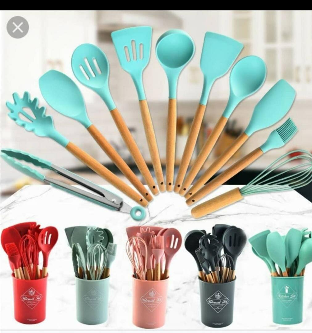 12pcs Silicone Kitchen Set