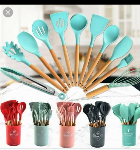 12pcs Silicone Kitchen Set