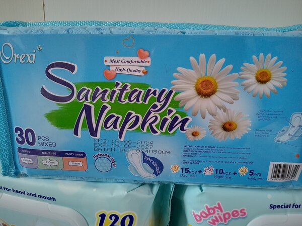 Orexi sanitary napkin