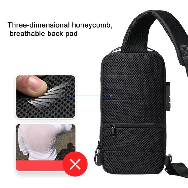 Anti Theft Sling Bag Shoulder crossbody Bag