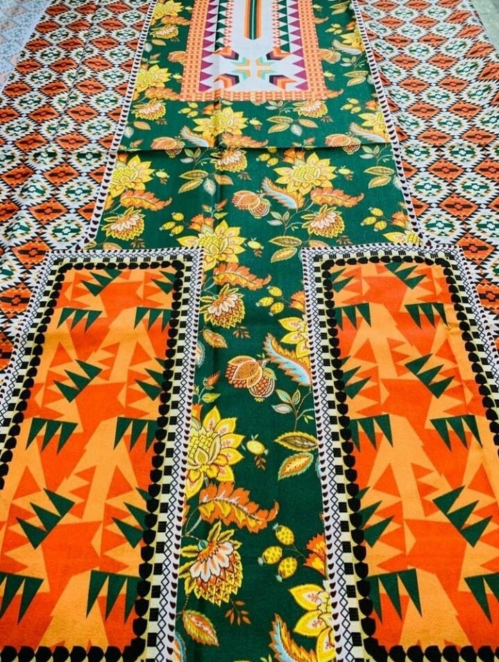 Swiss lawn unstitched women