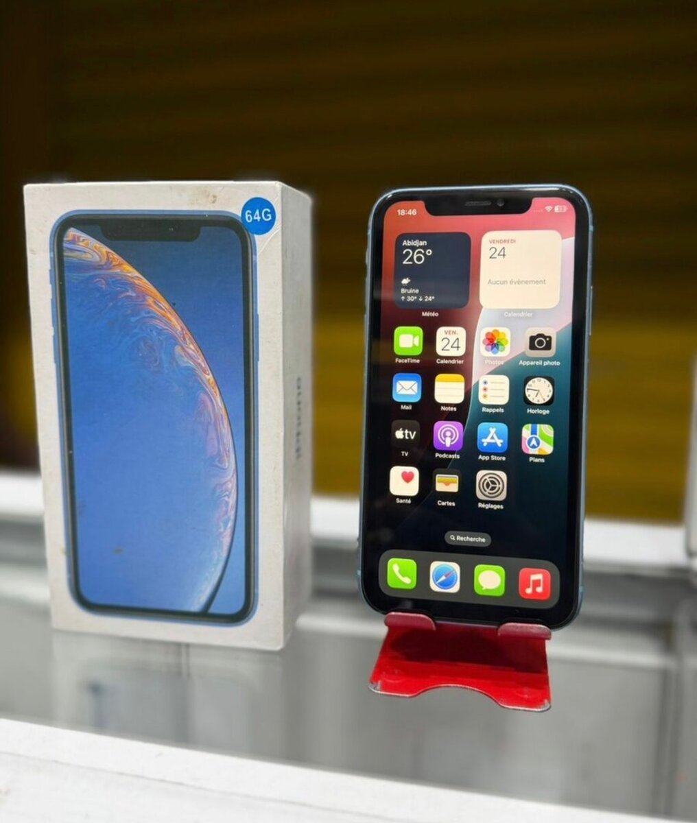 iPhone XR 64GB Bleu Débloqué