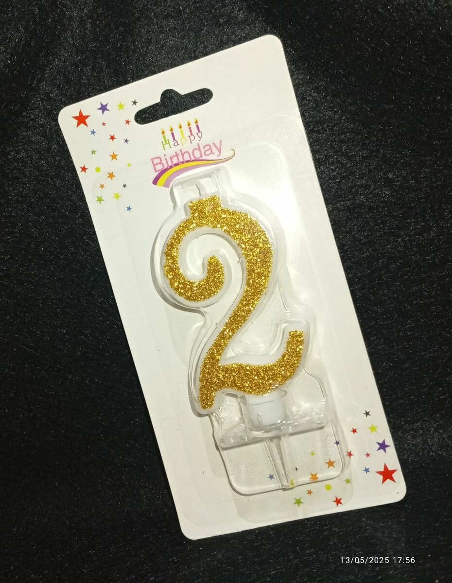 Bougie d'anniversaire