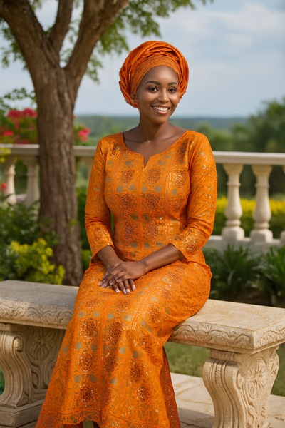 Boubou dentelle