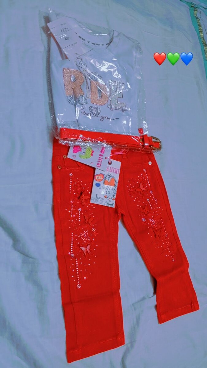 Ensemble T-shirt et Legging Fille