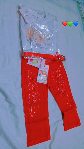 Ensemble T-shirt et Legging Fille