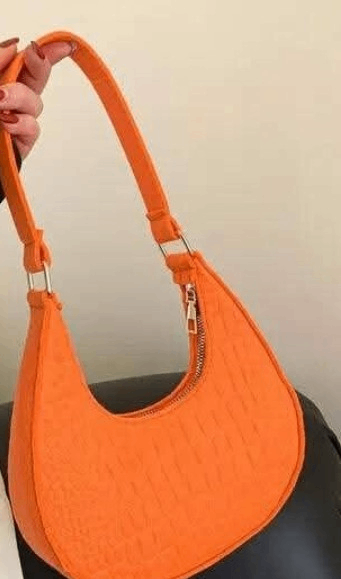 Sac à main orange élégant