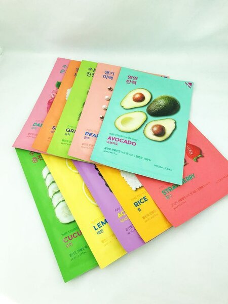 Masques Visage Hydratants Fruits