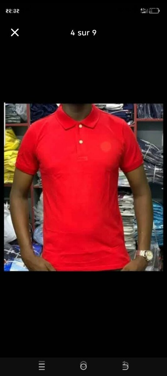 Ensemble polo et casquette rose