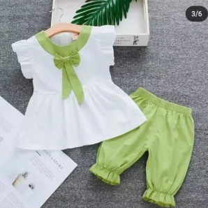 Baby Girl Dress White Frock For Diffrent Color ( Fabric Lawn)